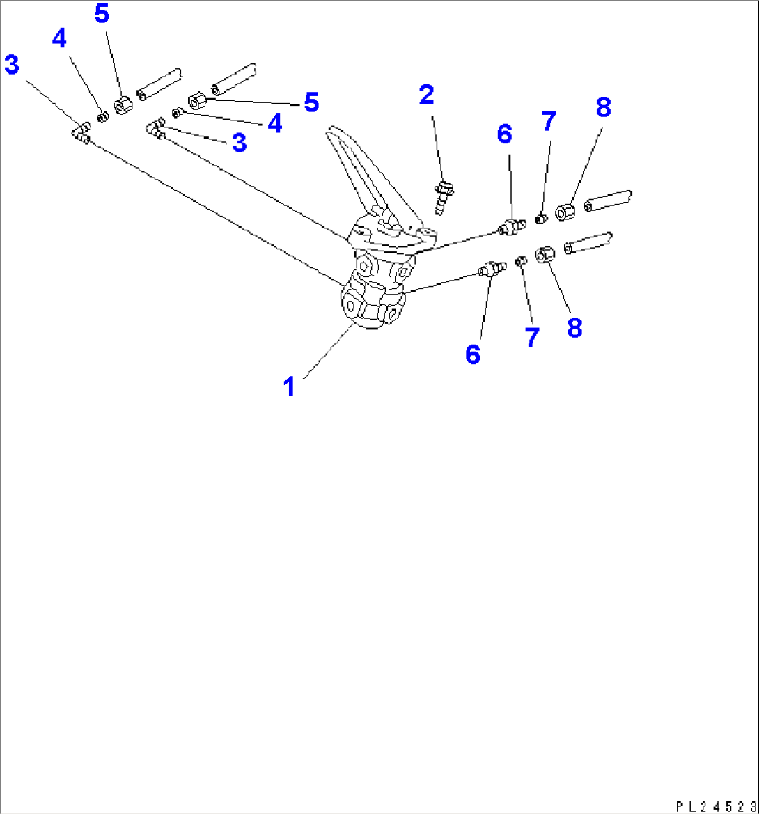 FLOOR SUB (TOE BOARD) (VALVE RELATED PARTS)(#1425-)