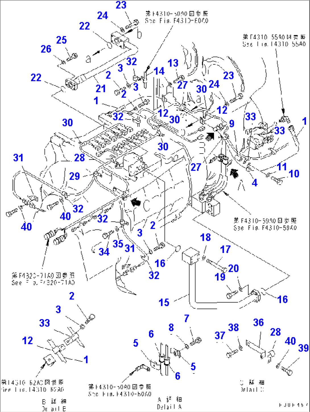 TRANSMISSION WIRING HARNESS AND PIPING (2/2)(#(1008)-050087)