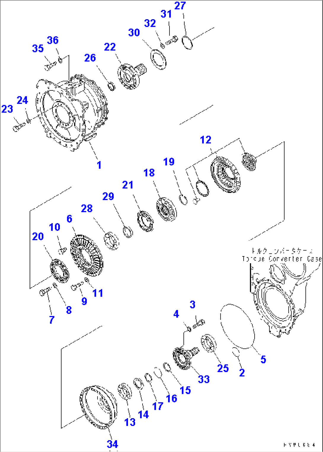 TORQUE CONVERTER CASE