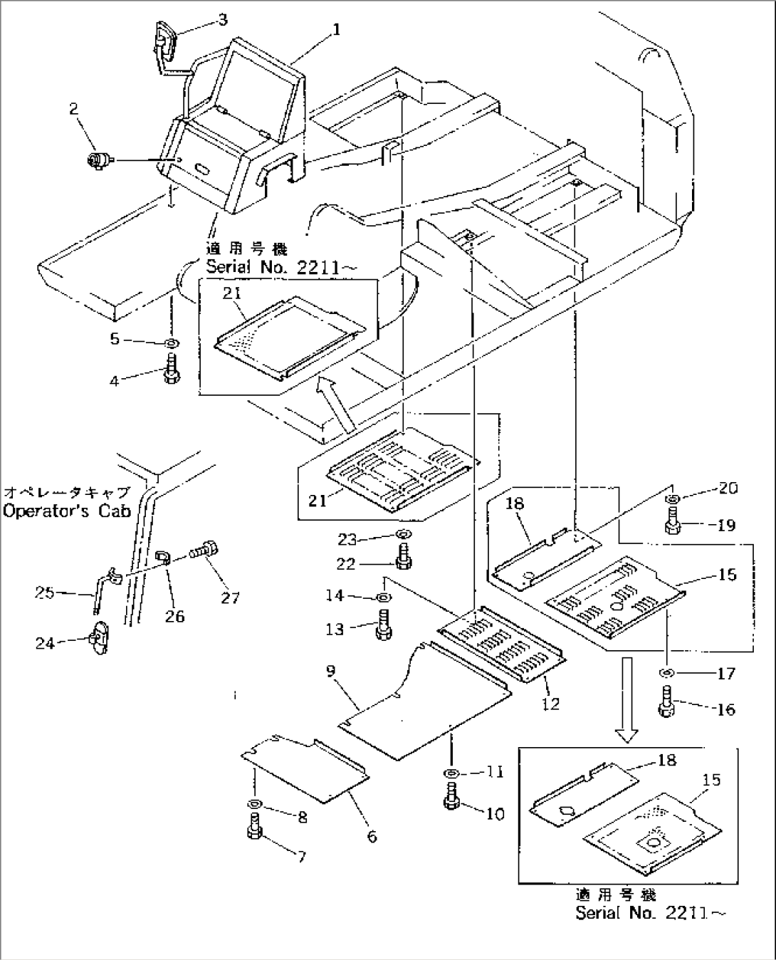 MACHINERY COMPARTMENT (3/3)(#1862-2300)