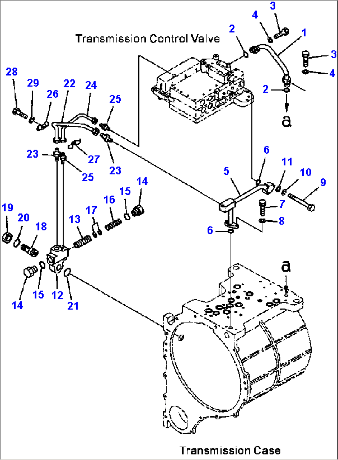 FIG. F4320-65A0 TRANSMISSION - LUBRICATION VALVE