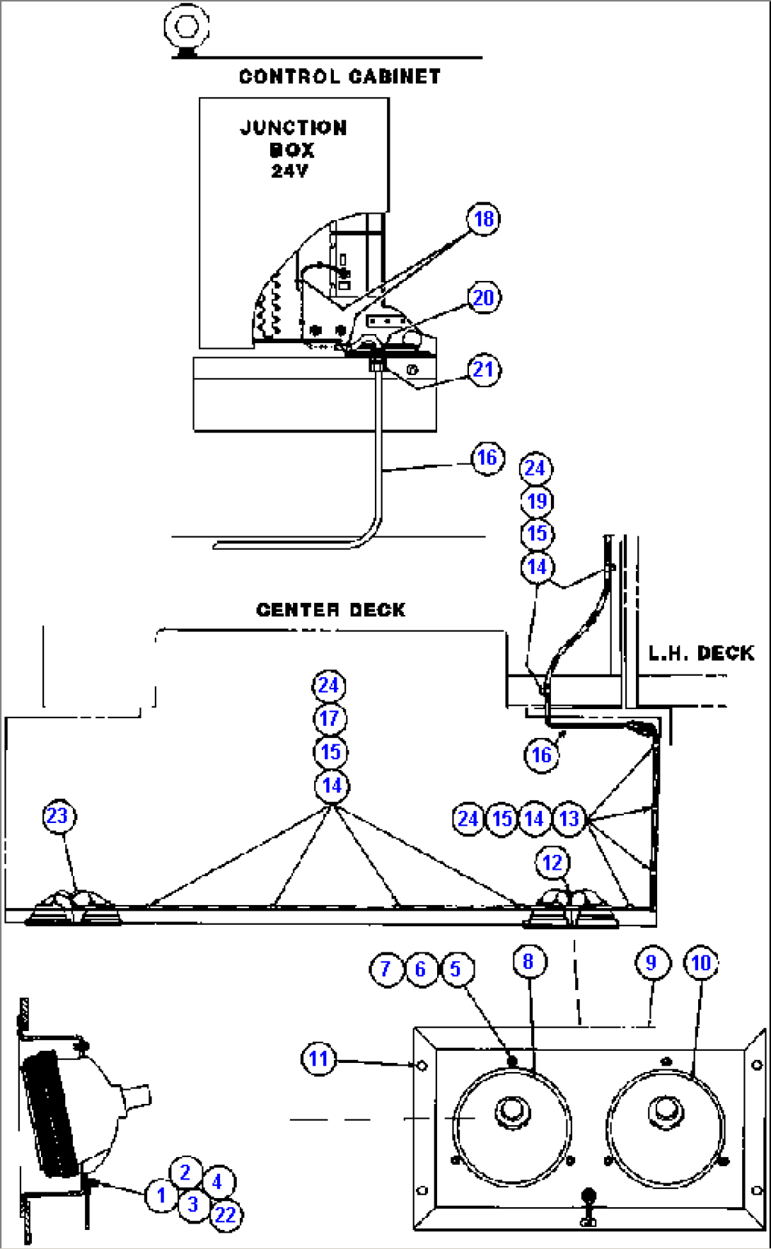 HIGH MOUNTED HEADLIGHT INSTL
