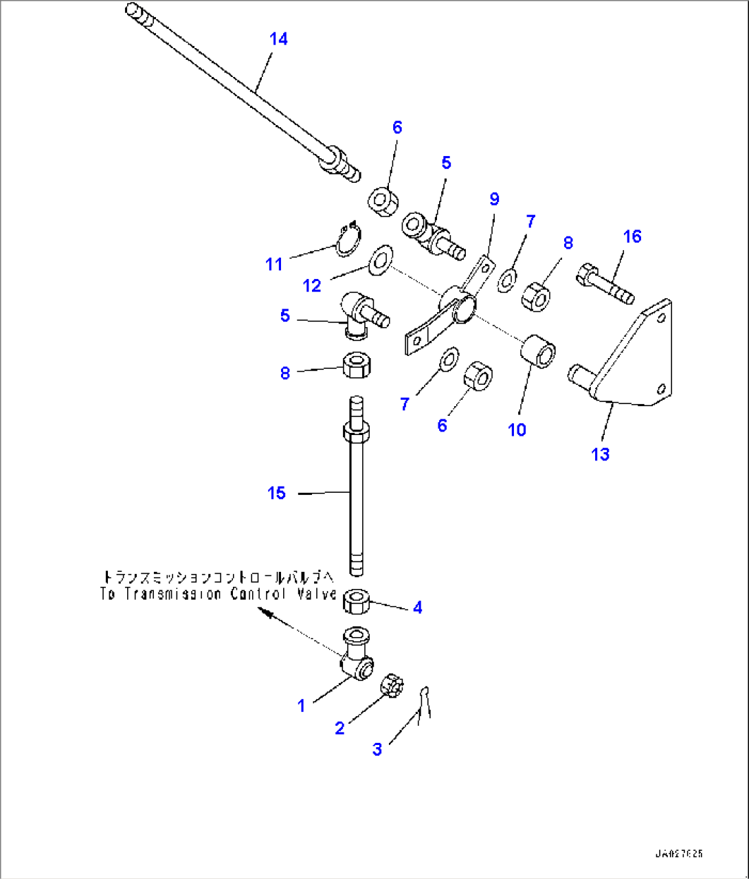 Floor Frame, Lever (#1001-)