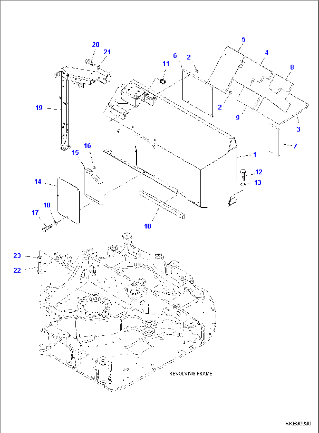 MACHINE CAB PARTITION