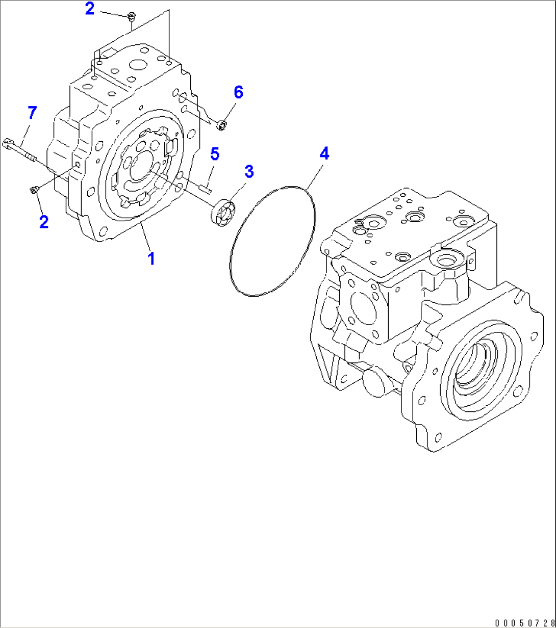 HYDRAULIC PUMP (LOADER) (2/7)