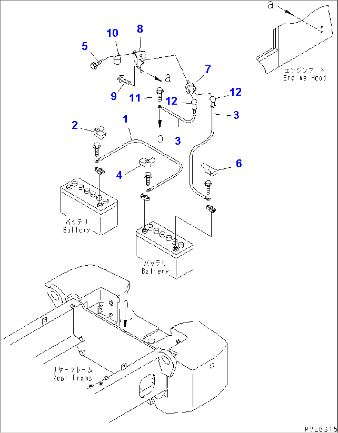 BATTERY BOX (BATTERY WIRE) (EU SPEC.)