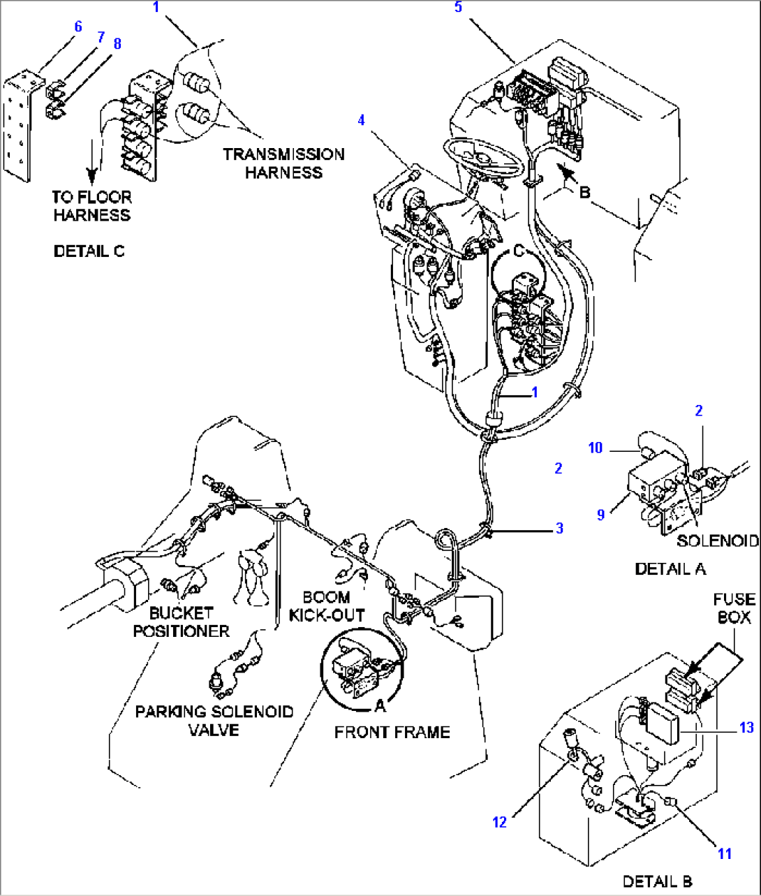 FIG NO. 1432 ELECTRICAL SYSTEM ELECTRONICALLY CONTROLLED SUSPENSION SYSTEM (E.C.S.S.)