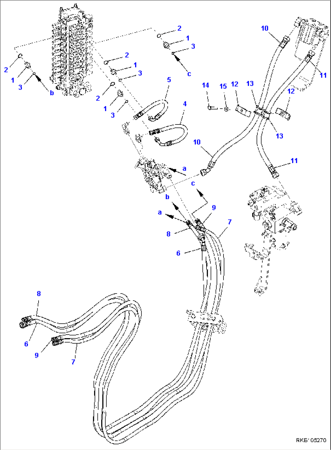 ADDITIONAL ACTUATOR PIPING, 2-ATTACHMENT, PIPING