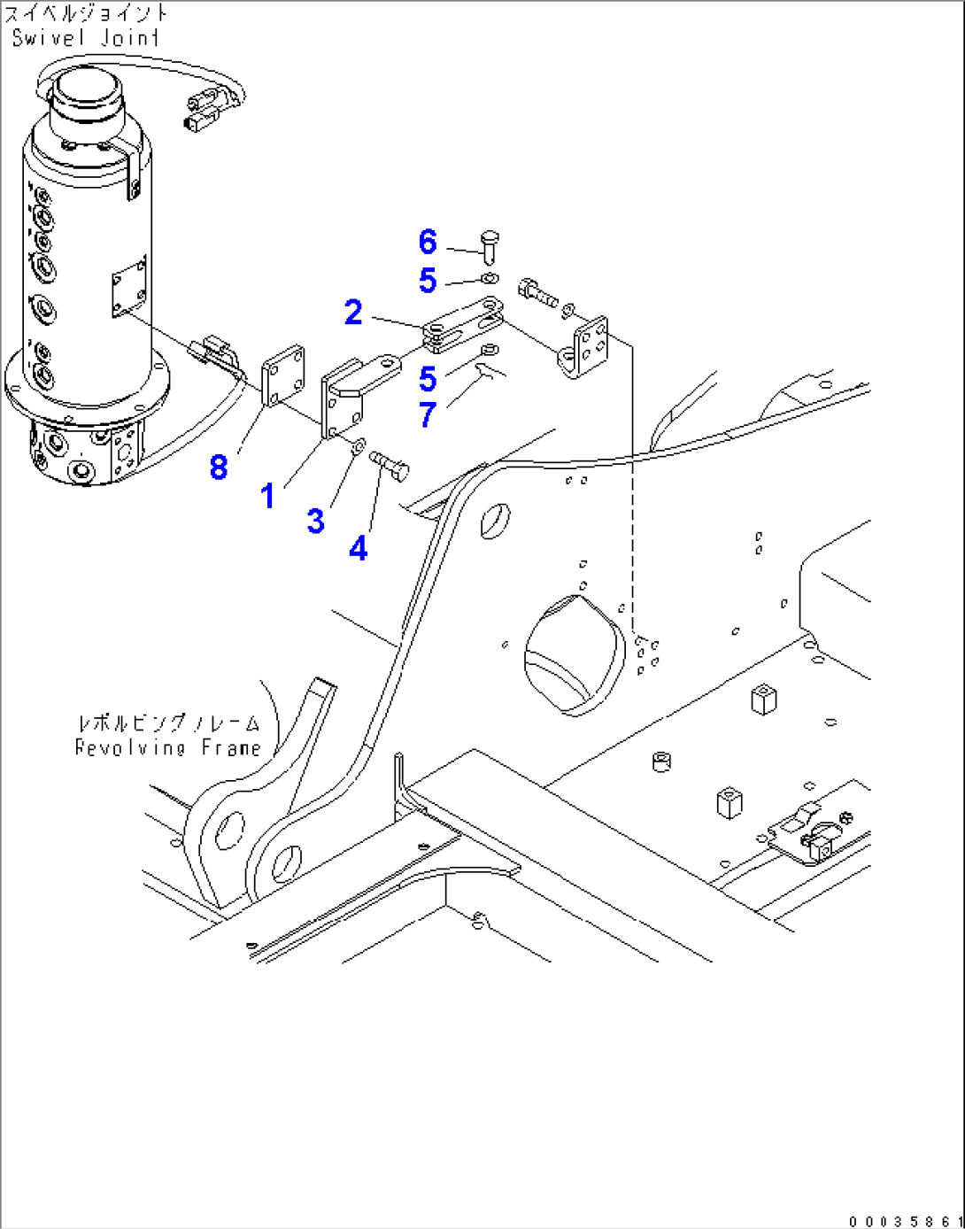 SWIVEL JOINT TORQUE ARM