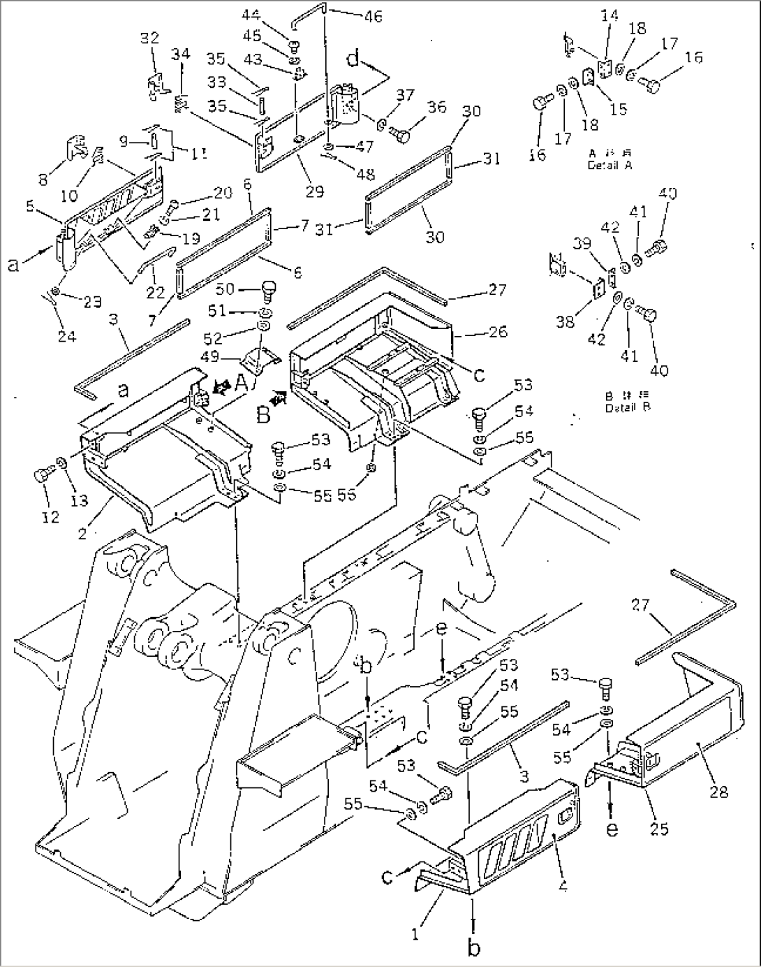 FENDER AND SIDE COVER(#1001-1399)