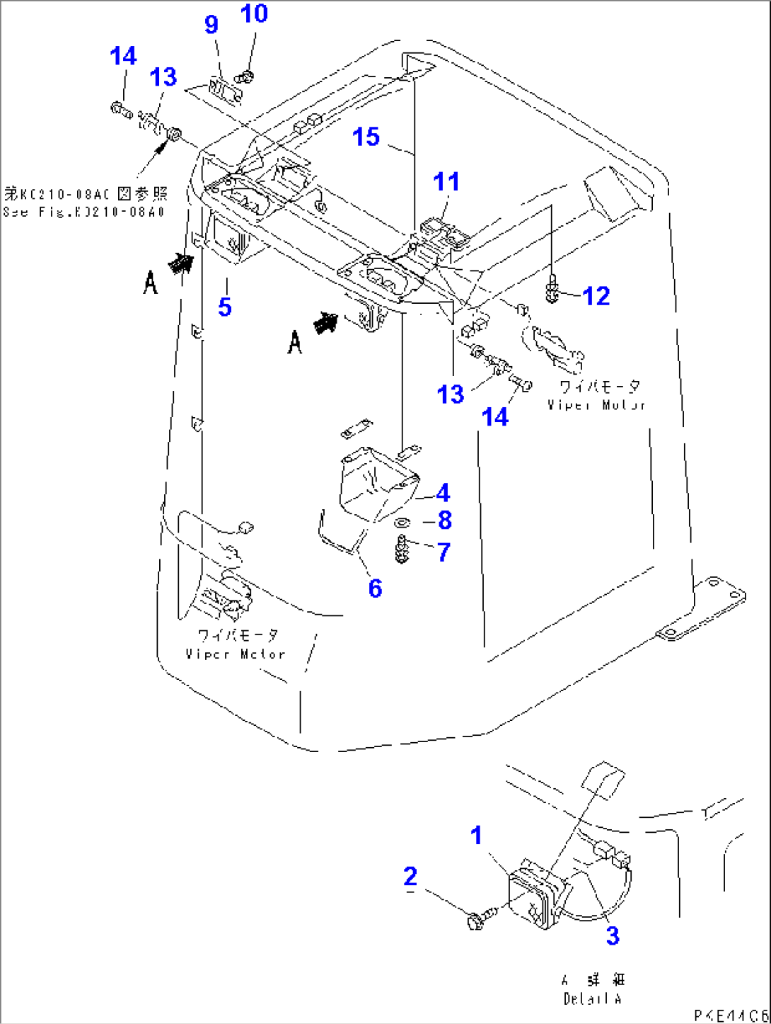 ROPS CAB (ELECTRICAL SYSTEM)(#51001-51999)