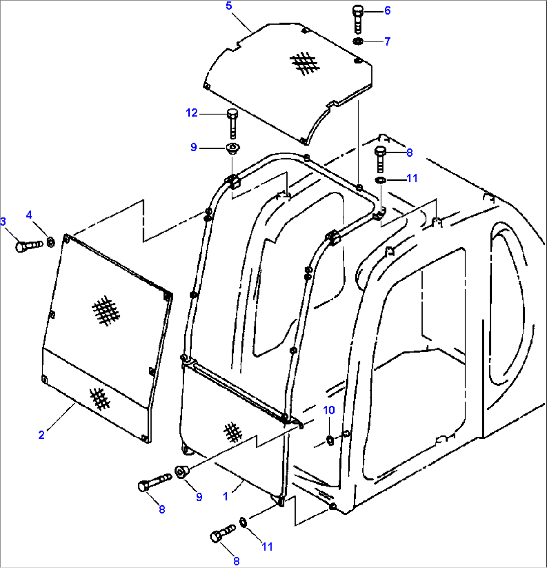 FIG. K0230-01A0 FRONT GUARD - FULL