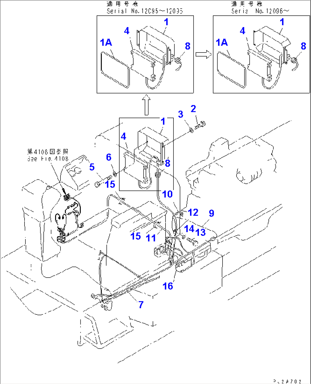 ELECTRICAL SYSTEM (TRANSMISSION CONTROL LINE)(#12021-12101)