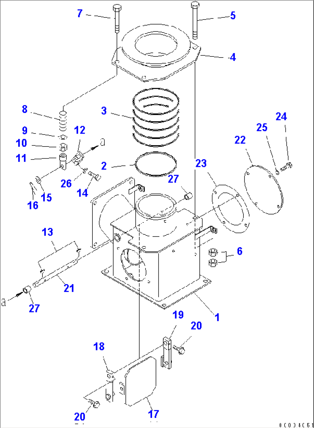 EXHAUST PIPING (WITH EXHAUST BOX MUFFLER)
