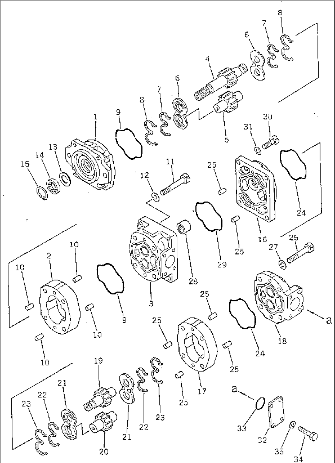 HYDRAULIC PUMP (WORK EQUIPMENT)