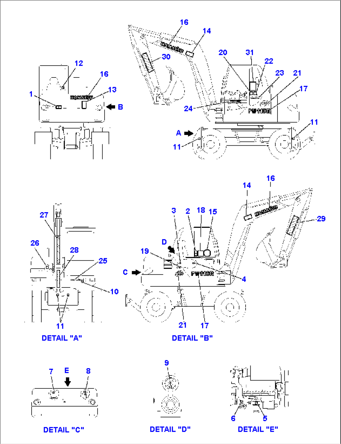 MARK PLATE