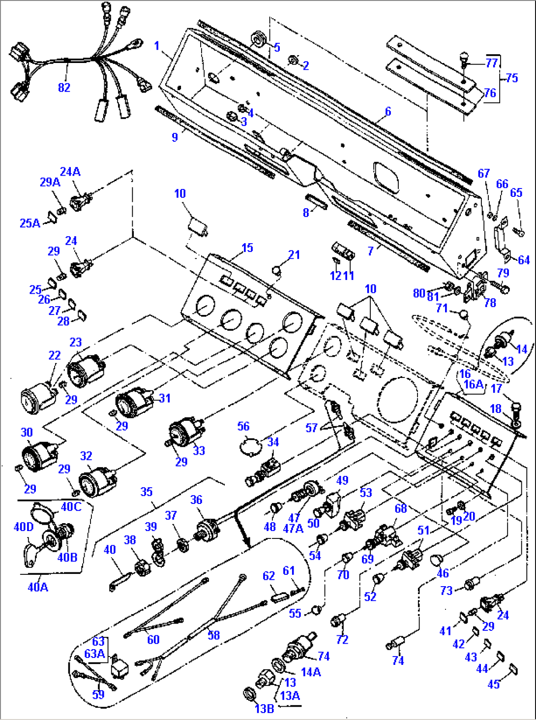 INSTRUMENT PANEL AND INSTRUMENTS