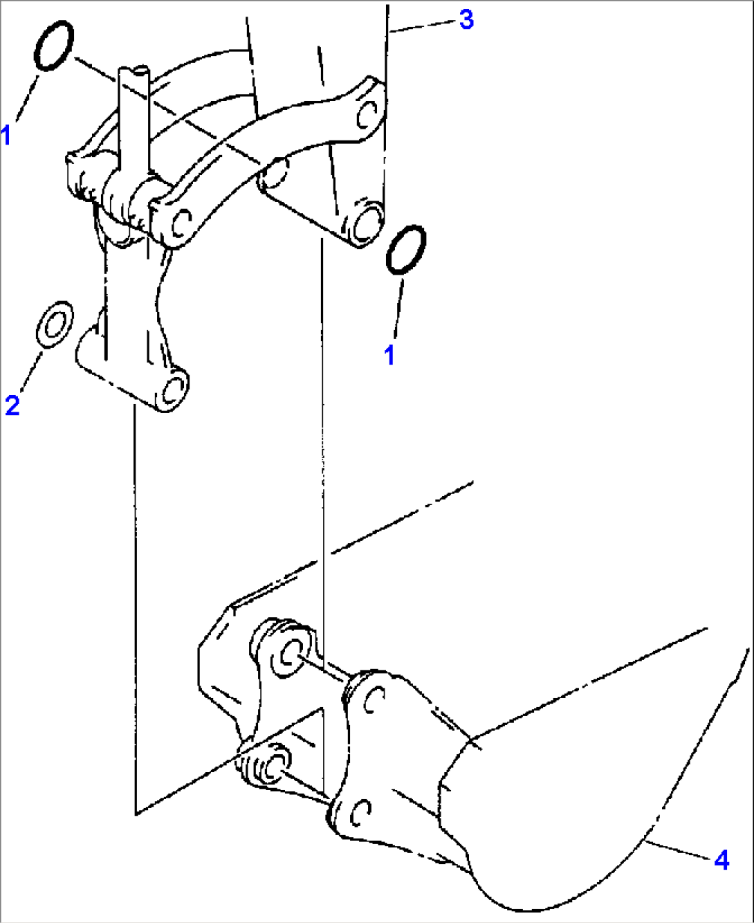 BUCKET LINK SPACER