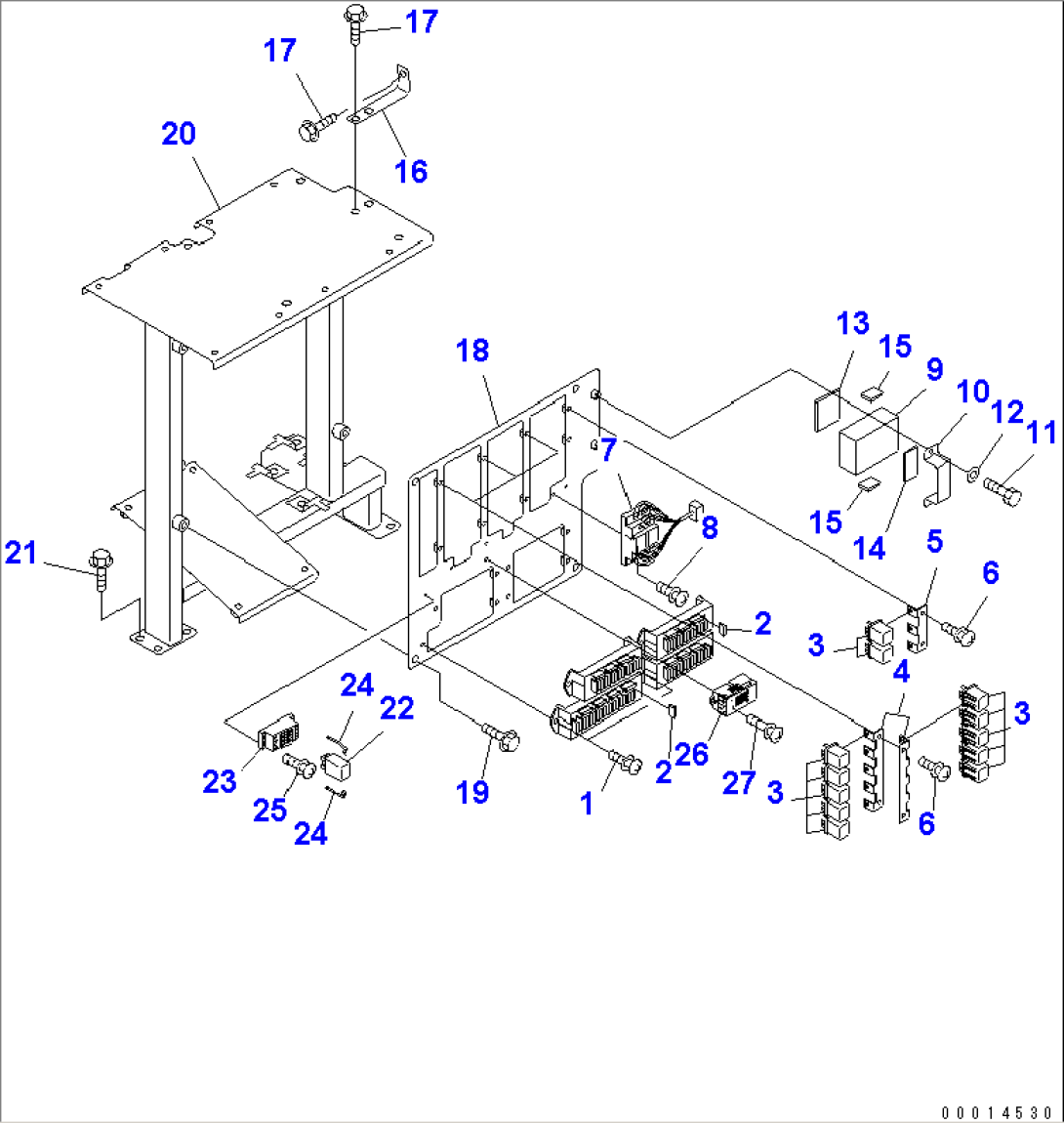 CAB ELECTRICAL (FUSE AND RELAY)