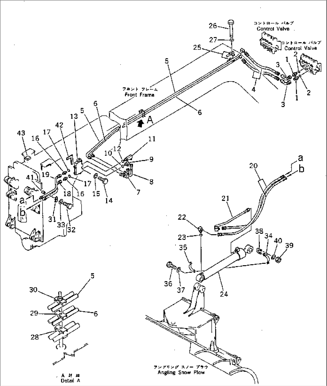 ANGLING SNOW PLOW PIPING (1/2)