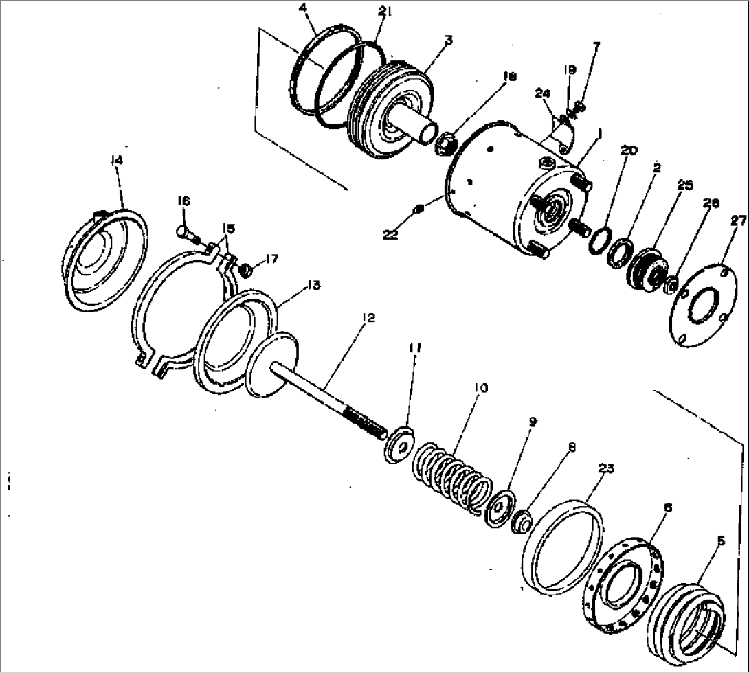 PARKING BRAKE ACTUATOR(#1027-)