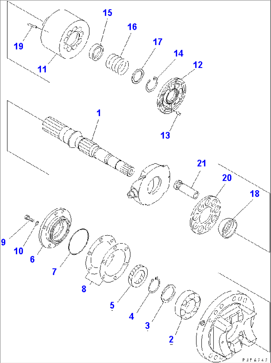 SWITCH PUMP (2/10) (FOR ACTIVE WORKING) (FOR KA)(#51001-)