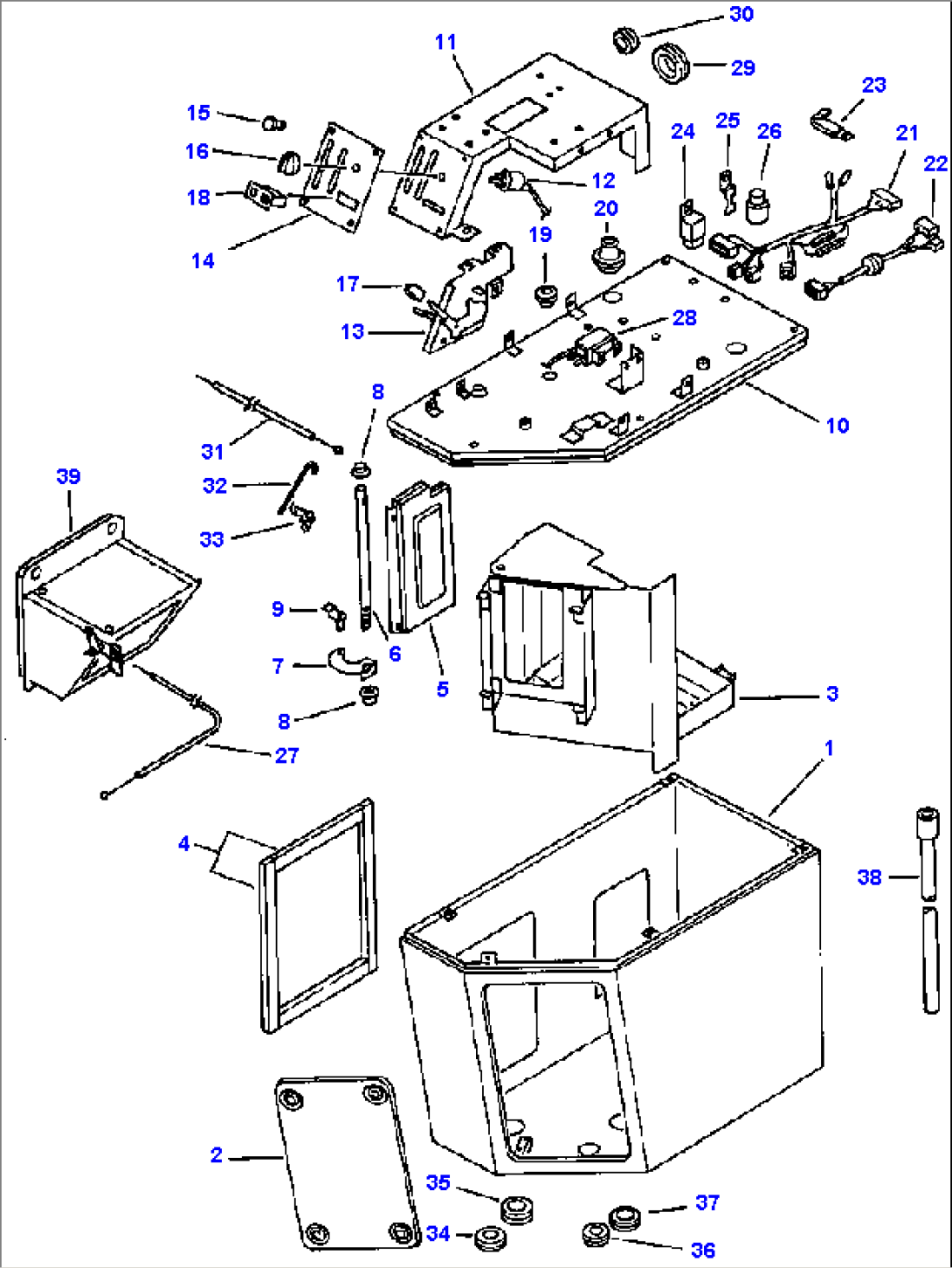 AIR CONDITIONER UNIT (CONTROLS AND PANEL)