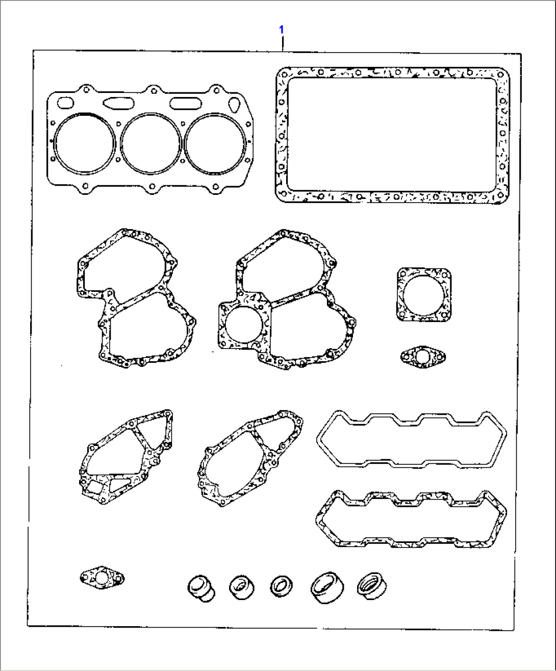 JOINTS AND GASKET - COMPLETE SERVICE KIT