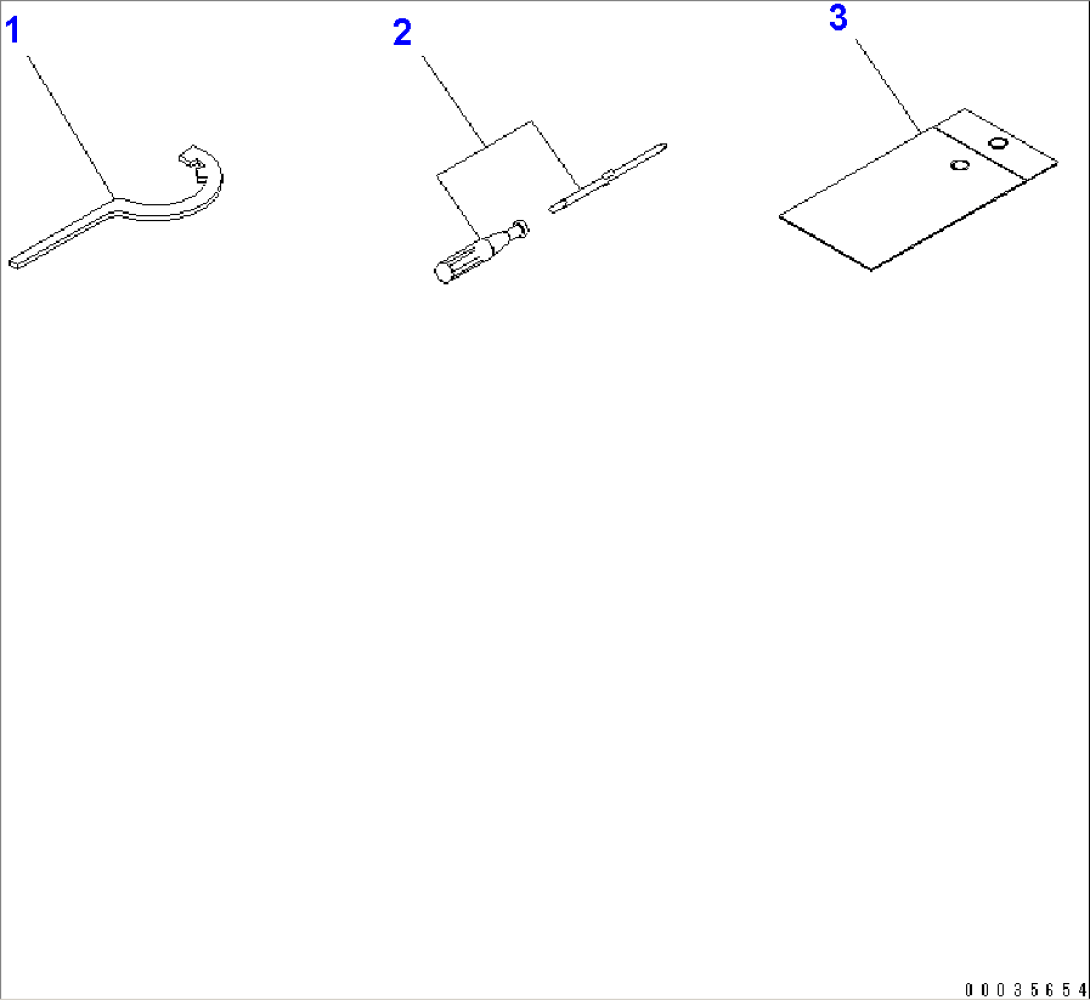 TOOL (FOR DIESEL SPEC.2D68E)