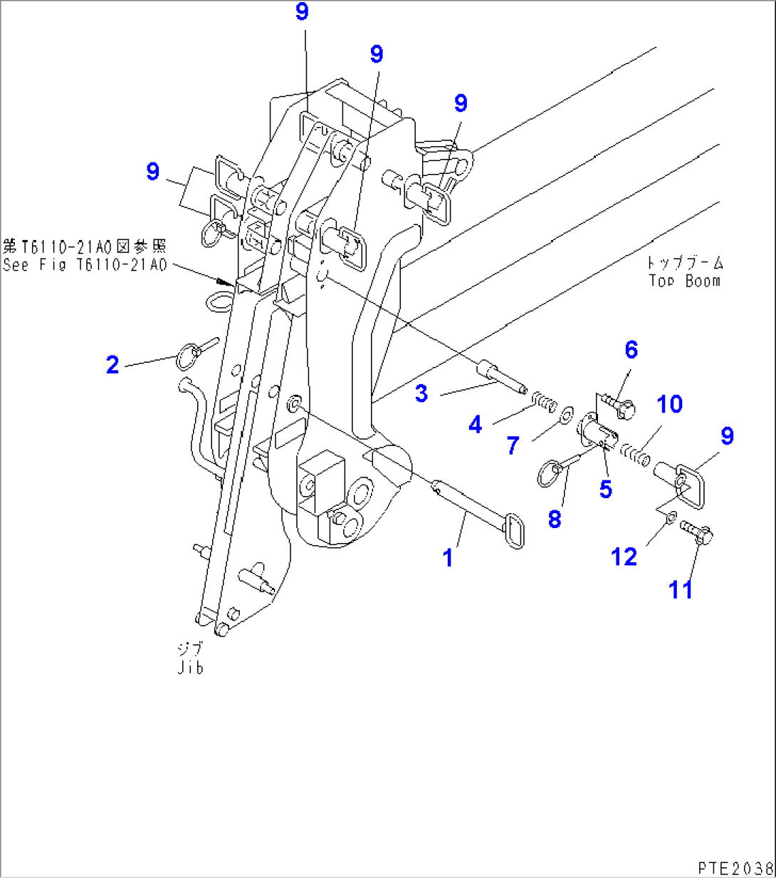 BOOM (JIB LOCK PIN)