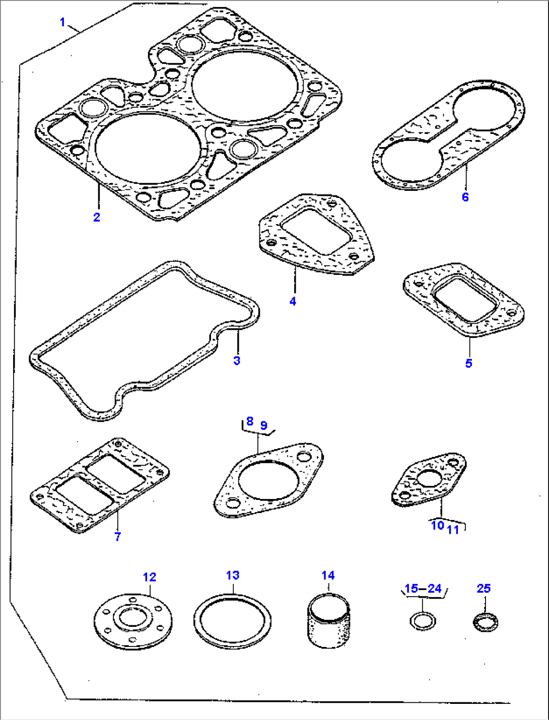 GASKET KIT, CYLINDER HEAD