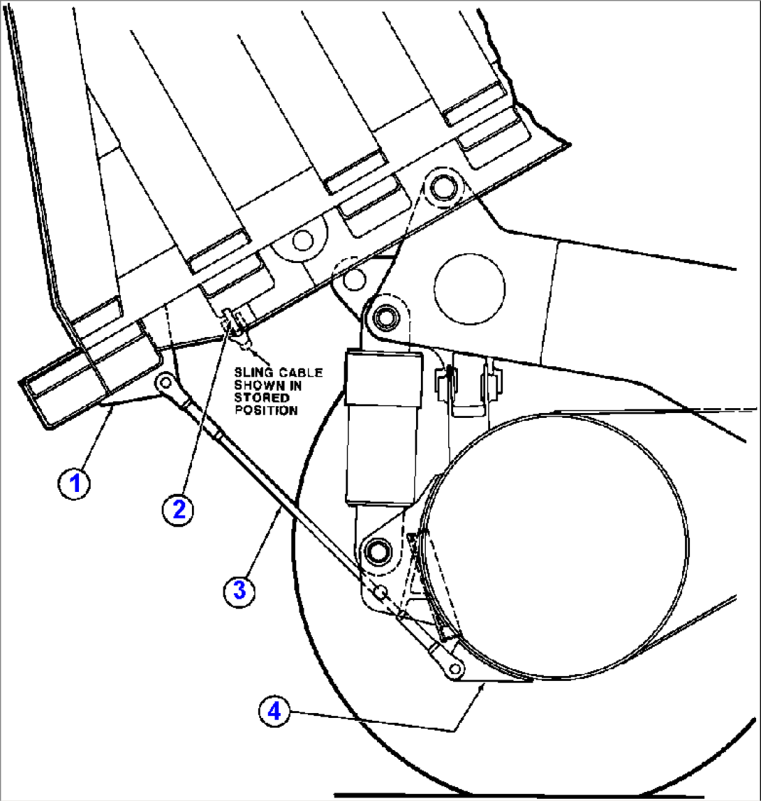 BODY CABLE SLING INSTL