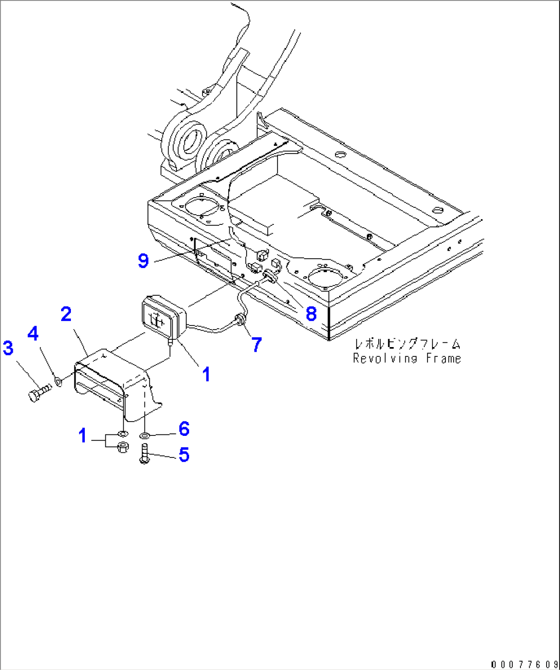 ADDITIONAL WORK LAMP (FULL SPEC.)