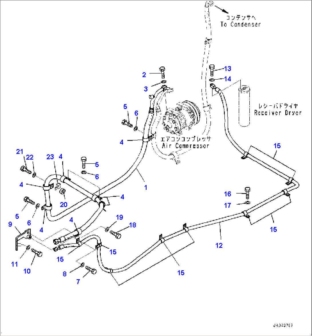 Air Conditioner Related Parts, Piping (2/2) (#90216-)