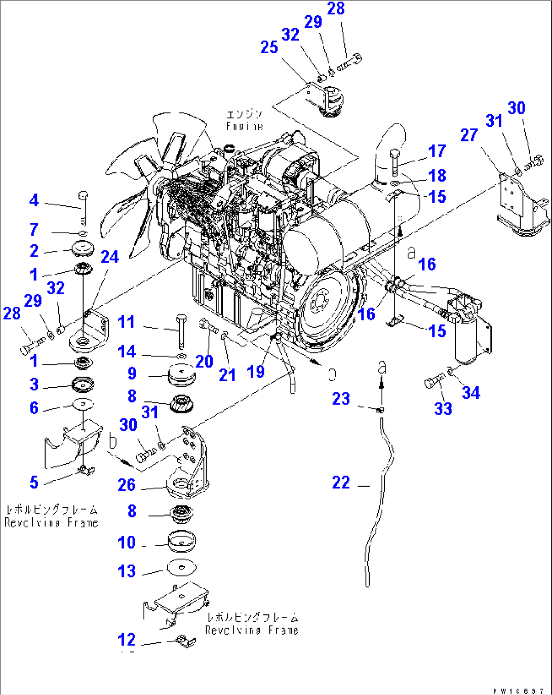 ENGINE MOUNTING
