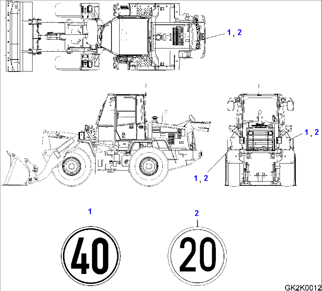 DECAL COMMON PARTS (SPEED LIMIT)