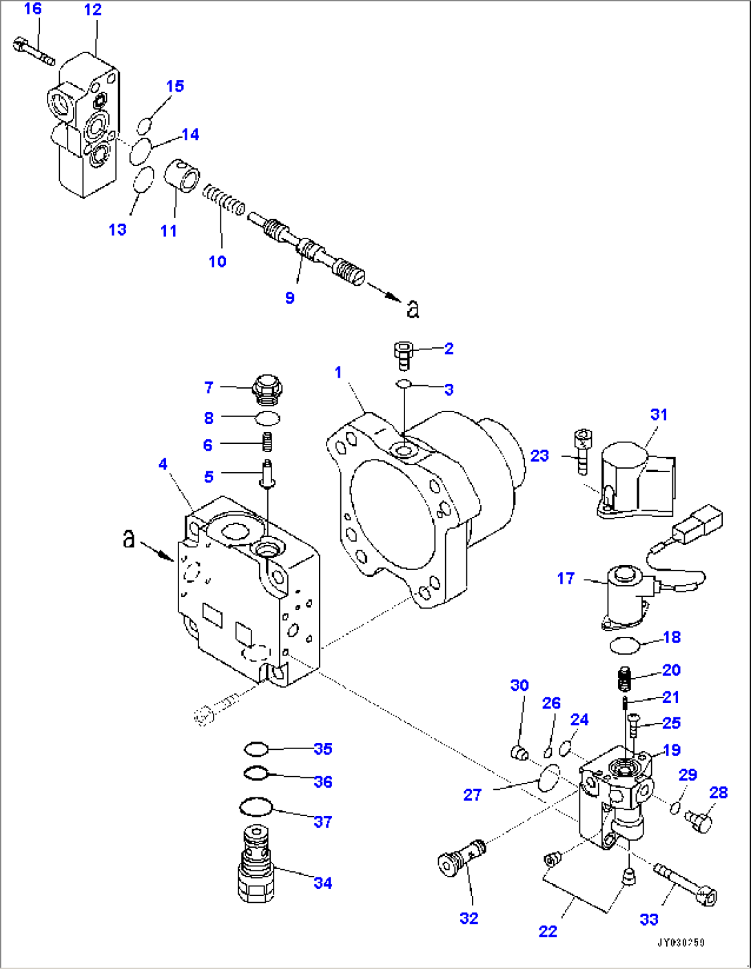 Cooling System, Fan Motor (1/2) (#90023-)