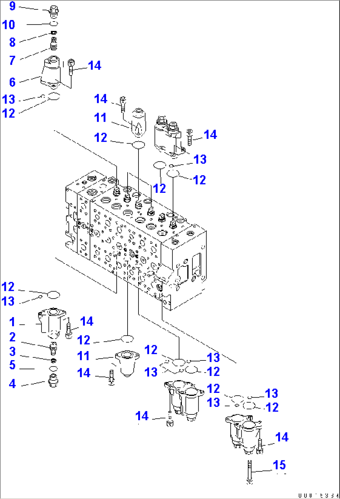 MAIN VALVE (1-ACTUATOR) (4/19)(#205018-)