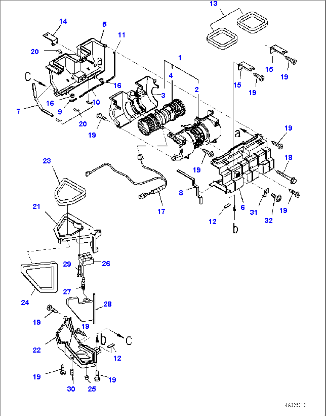ROPS Cab, Blower (#90047-91141)