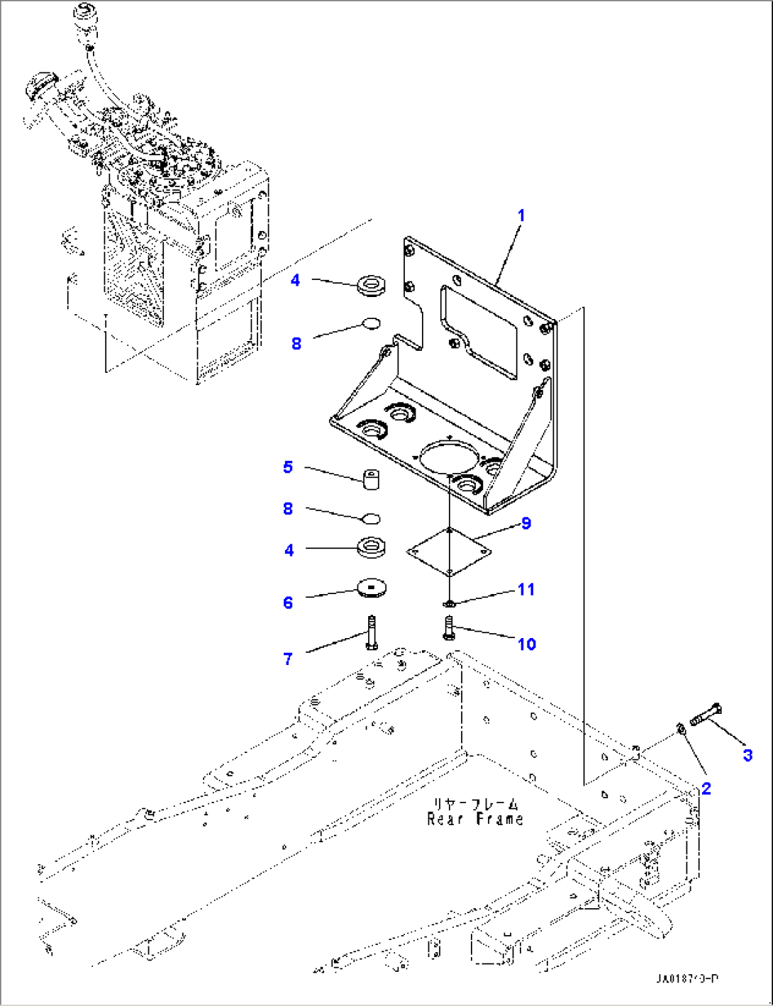 DEF Tank, Cover (1/2) (#60001-)