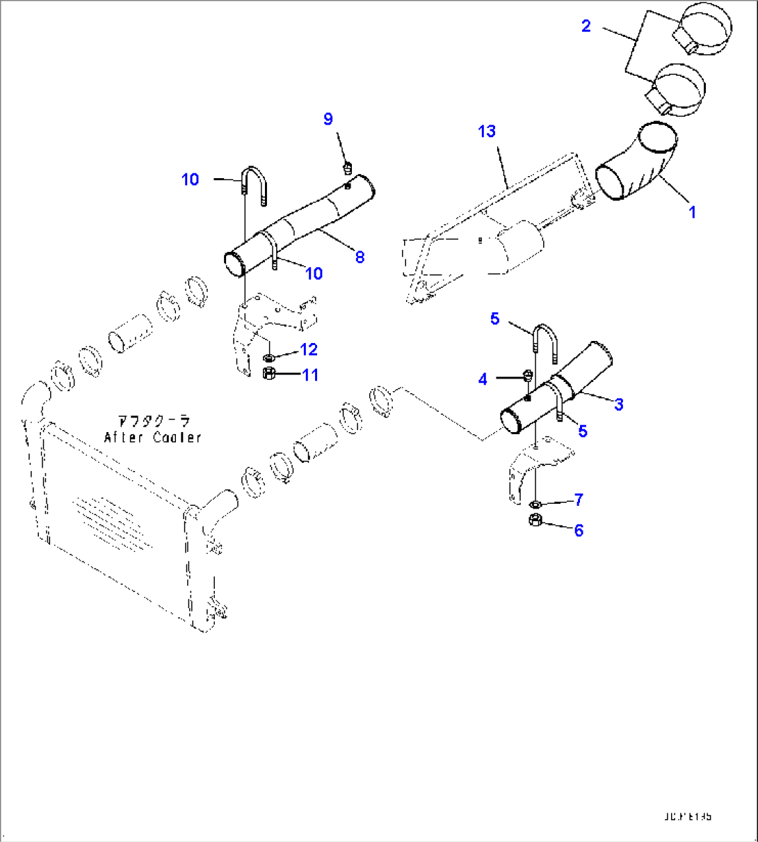 Air Intake Piping (#7079-)