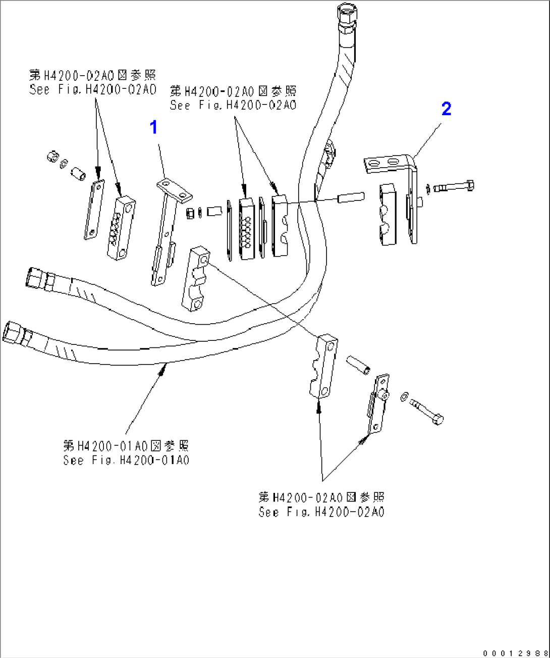 HYDRAULIC PIPING (PLATE)