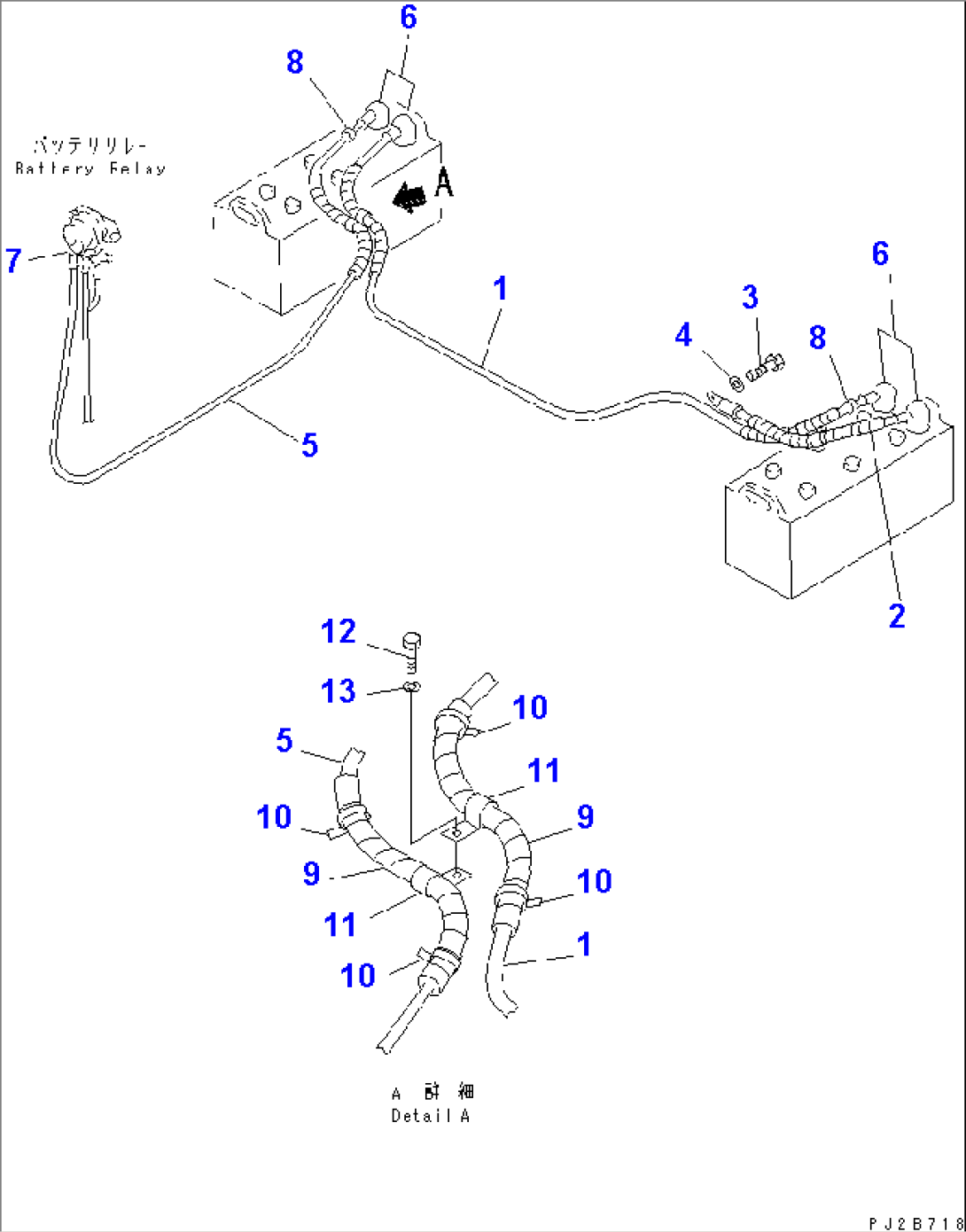 ELECTRICAL SYSTEM (BATTERY LINE) (TBG SPEC.)(#11062-)