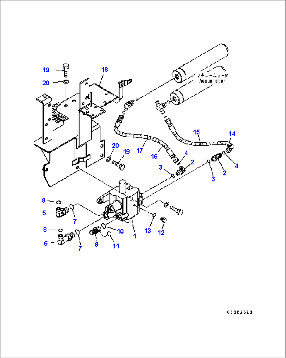 BRAKE CONTROL (CHARGE VALVE)