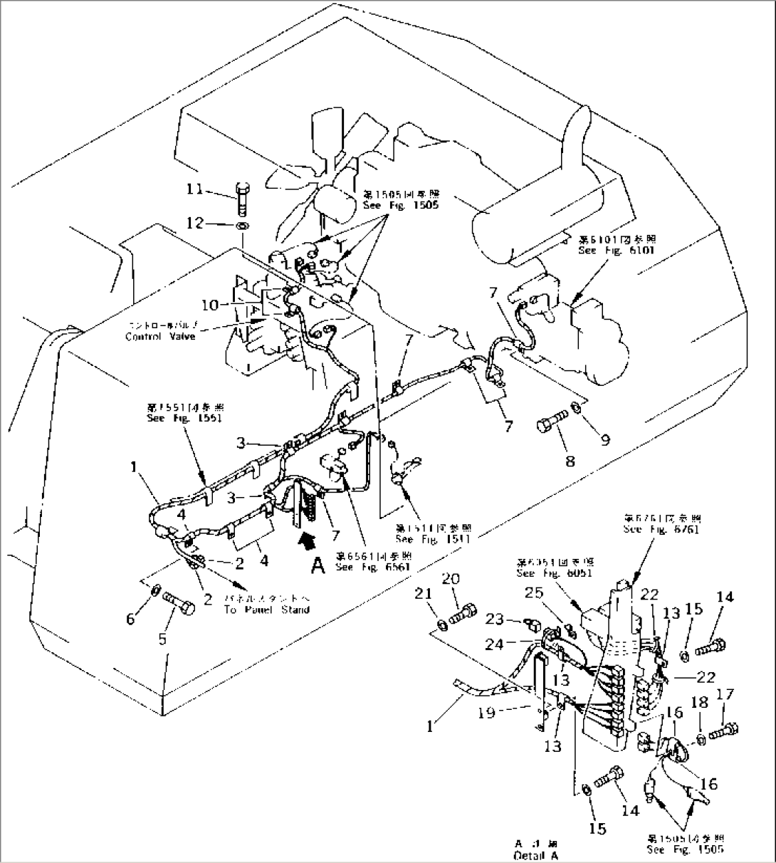 ELECTRICAL SYSTEM (WIRING) (CAB TO SENSOR AND VALVE)