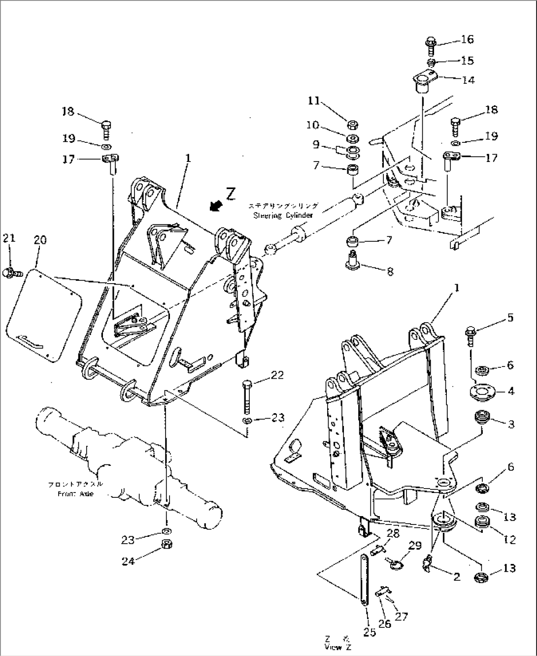 FRONT FRAME(#12001-)