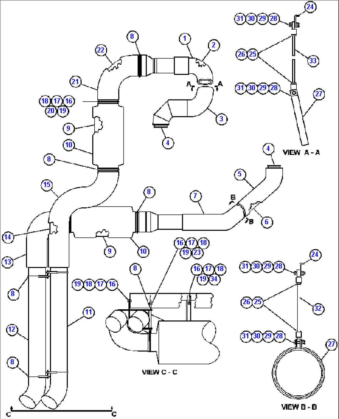 EXHAUST PIPING