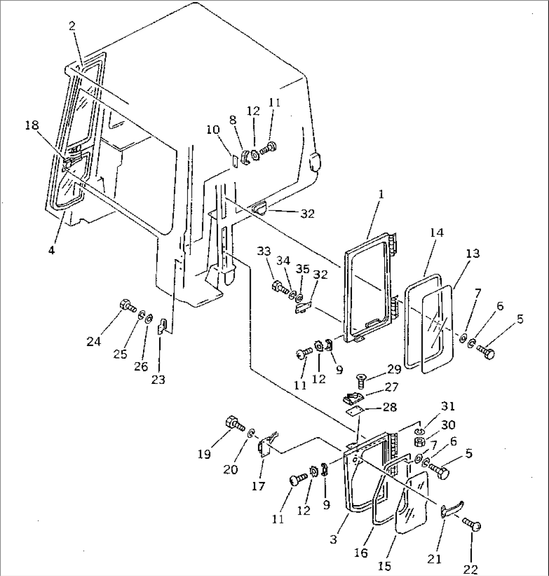 STEEL CAB (2/3)(#15001-16448)