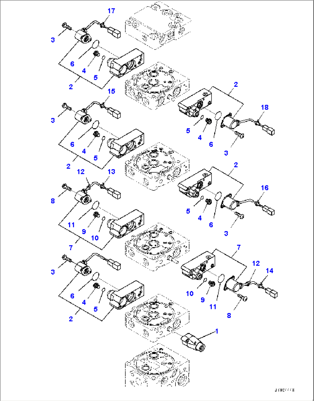 Control Valve, 4-Valve (3/10) (#30001-)