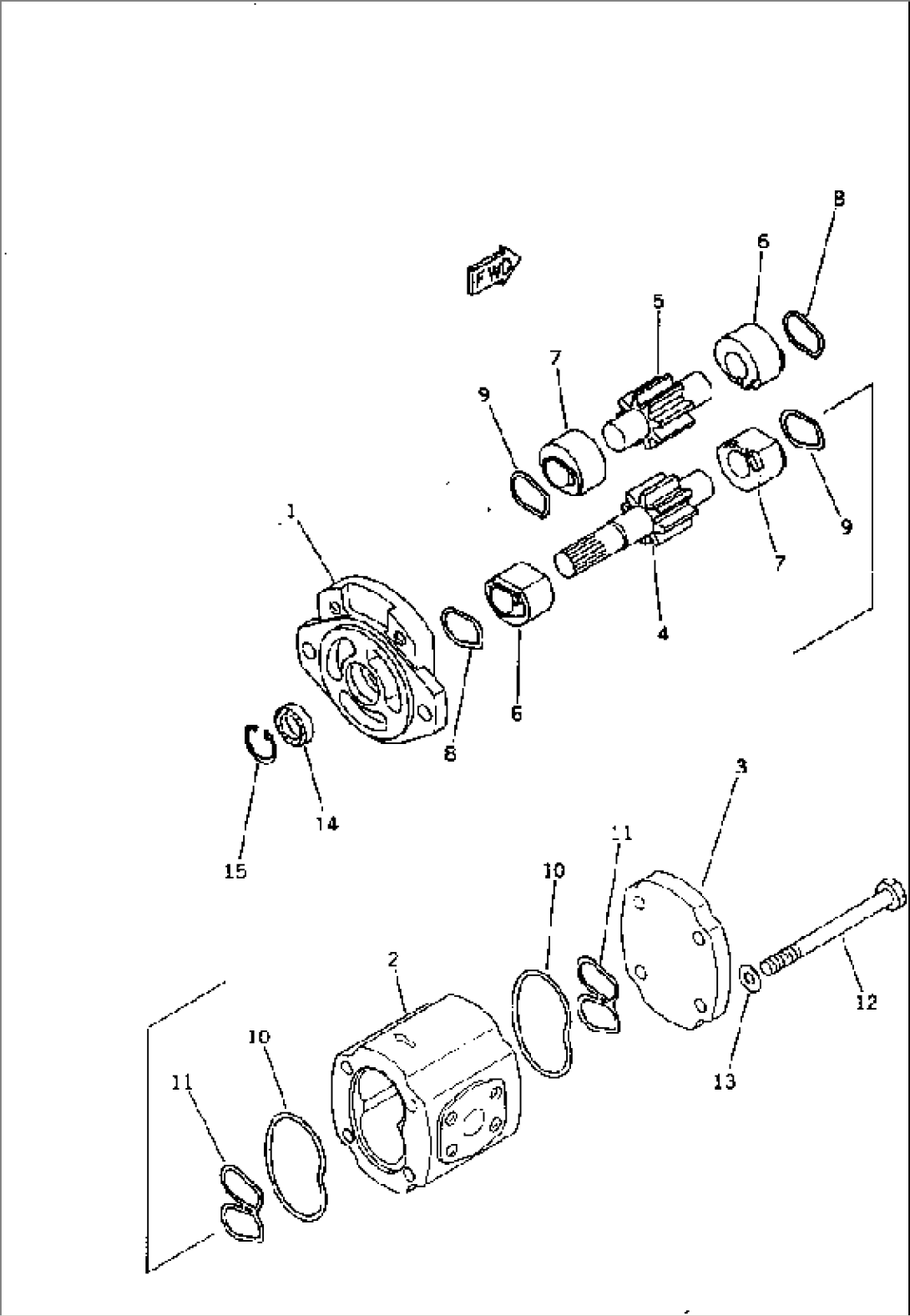 HYDRAULIC PUMP (FOR STEERING)